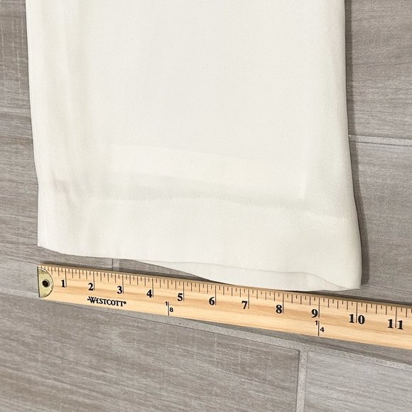 Edward Achour Paris Embellished-Button Bootcut Sailor Trousers E47 Ivory/White - Picture 14 of 16